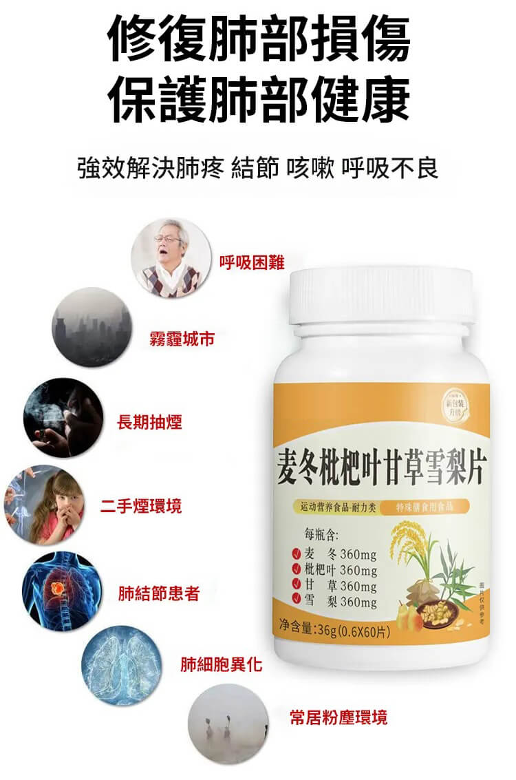 麥冬枇杷葉甘草雪梨片&copy;萃品匯